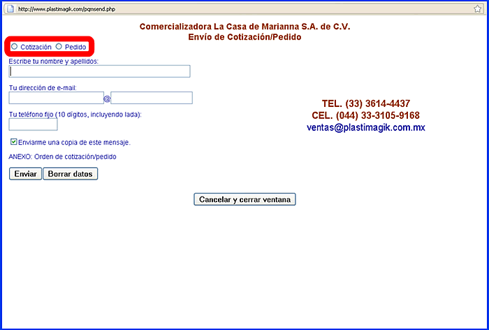 imagen de seleccionar la cantidad de un producto